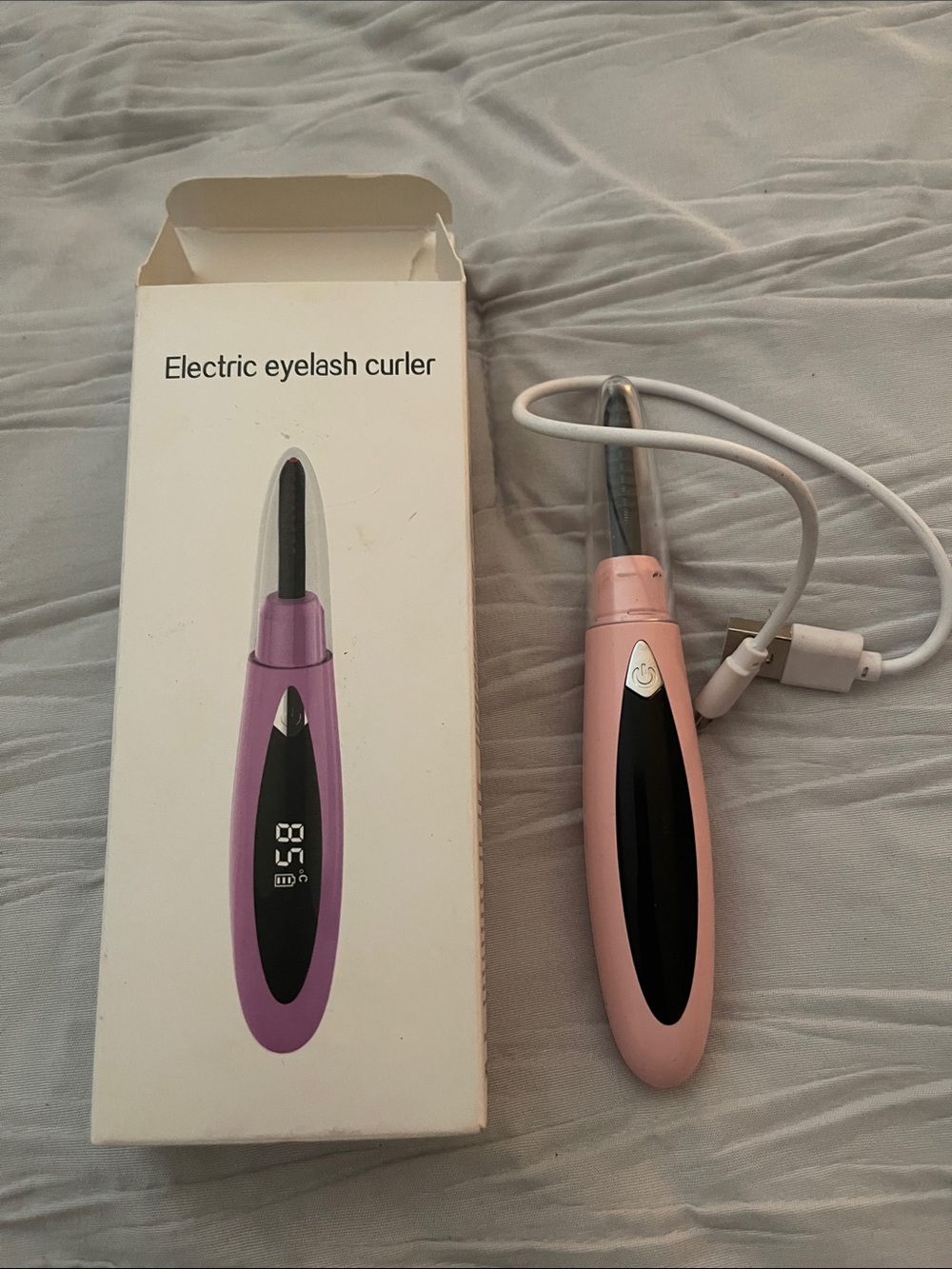 Electric Eyelash Curler - Pink